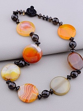 картинка Бусы Сердолик Агат 45 см от магазина Wolves
