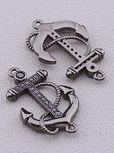 картинка Коннектор Фианит 17х12 (хром) от магазина Wolves