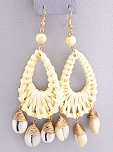 картинка Серьги 'FJ'  Лоза13 07 г от магазина Wolves