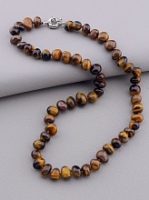картинка Бусы Тигровый глаз 48 см от магазина Wolves