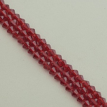 картинка Нитка Чешский хрусталь 27 см 5 5 мм (Без замка) от магазина Wolves