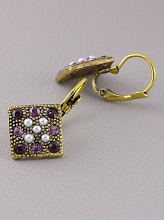 картинка Серьги 'Fashion' Сrystal Бижутерный сплав7 11 г от магазина Wolves