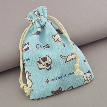 картинка Мешочек Мешковина 130x100мм от магазина Wolves