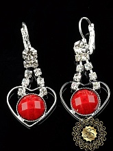 картинка Серьги Стразы от магазина Wolves