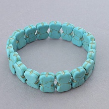 картинка Браслет Бирюза 19 см от магазина Wolves