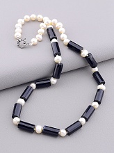 картинка Бусы 'SUNSTONES' Жемчуг Агат 50 см от магазина Wolves