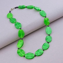 картинка Бусы Кошачий глаз Агат 49 см от магазина Wolves