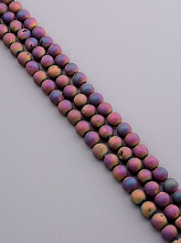 картинка Нитка Агат 39 см 10 мм (Без замка) от магазина Wolves