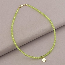 картинка Подвеска 'SUNSTONES' Оливин 37 см от магазина Wolves