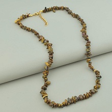 картинка Бусы 'SUNSTONES' Тигровый глаз 61 см от магазина Wolves