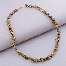 картинка Бусы 'SUNSTONES' Тигровый глаз 52 см от магазина Wolves