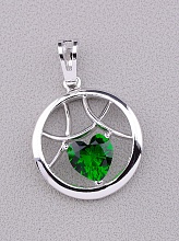 картинка Кулон 'XUPING' Фианит  (родий) от магазина Wolves