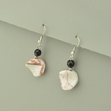 картинка Серьги Яшма от магазина Wolves