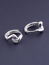 картинка Серьги 'XUPING' (родий) от магазина Wolves