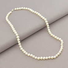 картинка Бусы 'SUNSTONES' Жемчуг Серебро(925) 47 см от магазина Wolves