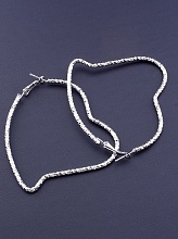 картинка Серьги 'FJ' 70х60мм от магазина Wolves