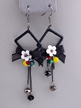 картинка Серьги Чешский хрусталь от магазина Wolves