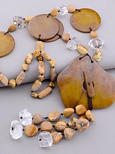 картинка Бусы Яшма 65 см от магазина Wolves