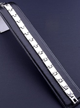 картинка Браслет 'XUPING' 20 см (родий) от магазина Wolves