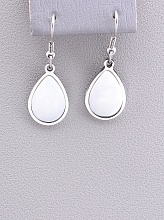 картинка Серьги Перламутр 40x10мм от магазина Wolves