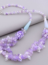 картинка Бусы Аметрин Сrystal 60 см от магазина Wolves