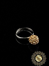 картинка Кольцо Crystal 10 мм от магазина Wolves