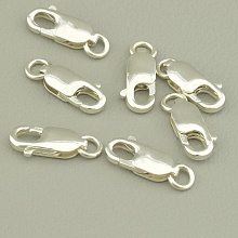 картинка Замочек Серебро(925) 13x6мм от магазина Wolves