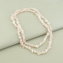 картинка Бусы 'SUNSTONES' Розовый кварц 96 см от магазина Wolves