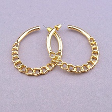 картинка Серьги 'Fashion'  45х3 от магазина Wolves