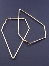 картинка Серьги 'FJ' 100х70мм от магазина Wolves