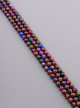 картинка Нитка Яшма 39 см 8 мм (Без замка) от магазина Wolves