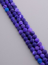 картинка Нитка Агат 38 см 12 мм (Без замка) от магазина Wolves