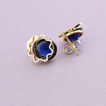 картинка Серьги 'XUPING' Фианит (позолота 18к) от магазина Wolves