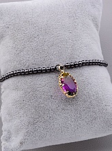 картинка Браслет 'SUNSTONES' Фианит  17 см от магазина Wolves