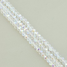 картинка Нитка Чешский хрусталь 42 см 4 мм (Без замка) от магазина Wolves