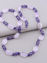 картинка Бусы Горный хрусталь Чешский хрусталь 75 см от магазина Wolves