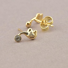 картинка Серьги 'XUPING' Swarovski (позолота 18к) от магазина Wolves