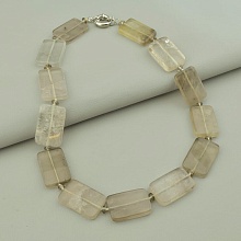 картинка Бусы Раухтопаз 46 см от магазина Wolves