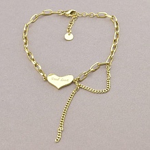 картинка Браслет 'XUPING' 17 см (позолота 18к (лимонная)) от магазина Wolves