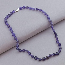 картинка Бусы 'SUNSTONES' Аметист Серебро(925) 46 см от магазина Wolves