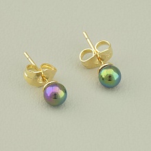 картинка Серьги 'XUPING' Майорка (позолота 18к) от магазина Wolves