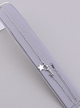 картинка Браслет на ногу 'Stainless Steel'  20 см от магазина Wolves