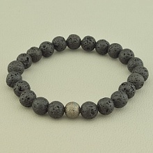 картинка Браслет 'SUNSTONES' Лава 18 см от магазина Wolves