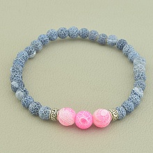 картинка Браслет 'SUNSTONES' Агат 19 см от магазина Wolves