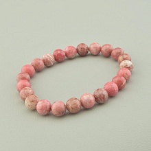 картинка Браслет 'SUNSTONES' Родонит 19 см от магазина Wolves