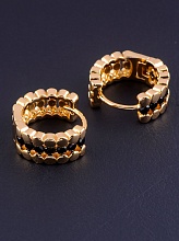 картинка Серьги 'XUPING' Фианит (позолота 18к) от магазина Wolves