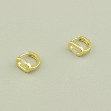 картинка Серьги 'XUPING' Фианит (позолота 18к (лимонная)) от магазина Wolves