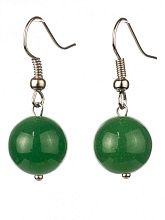 картинка Элитные Серьги Хризопраз №2 от магазина Wolves