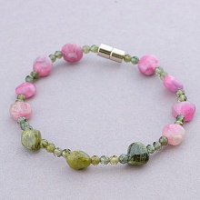 картинка Браслет 'SUNSTONES' Турмалин 16 5 см от магазина Wolves