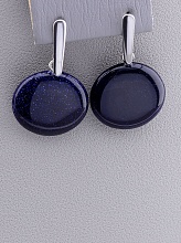 картинка Серьги 'Stainless Steel' Каирская ночь от магазина Wolves